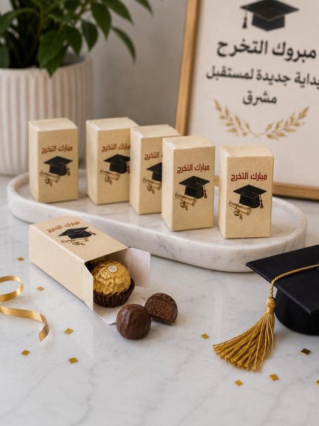 علب توزيعات تخرج